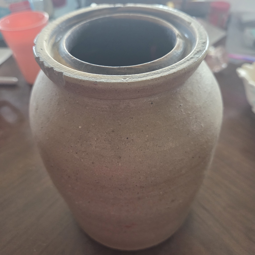 Rustic Brown Ceramic Vase